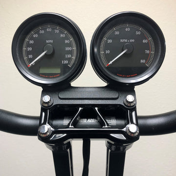 GUERRILLA CABLES - SPEEDOMETER RELOCATION HARNESS (ADD TACH*) - 2012-2013 DYNA FXDB & FXDL