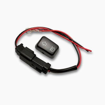 Auxiliary + Turn switch for FXLRST Lowrider ST Models with LED Light Bar wiring kit on a white background