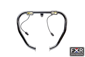 FXR DIVISION NARROW CRASH BAR (WITH OR WITHOUT LIGHT TABS) - FXR