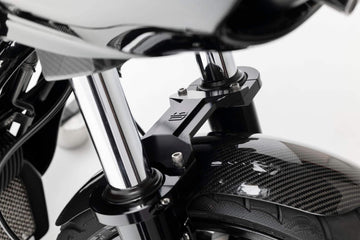 Carbon fiber motorcycle front fender