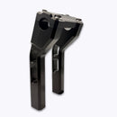 8" Foundry Pull back risers