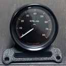 31 STATE - GAUGE BRACKET INDICATOR BLOCK-OFF PLATE-1