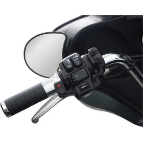 KOSO - TITAN-X HEATER GRIPS - CHROME - '08-21 TOURING & SOFTAIL - 0