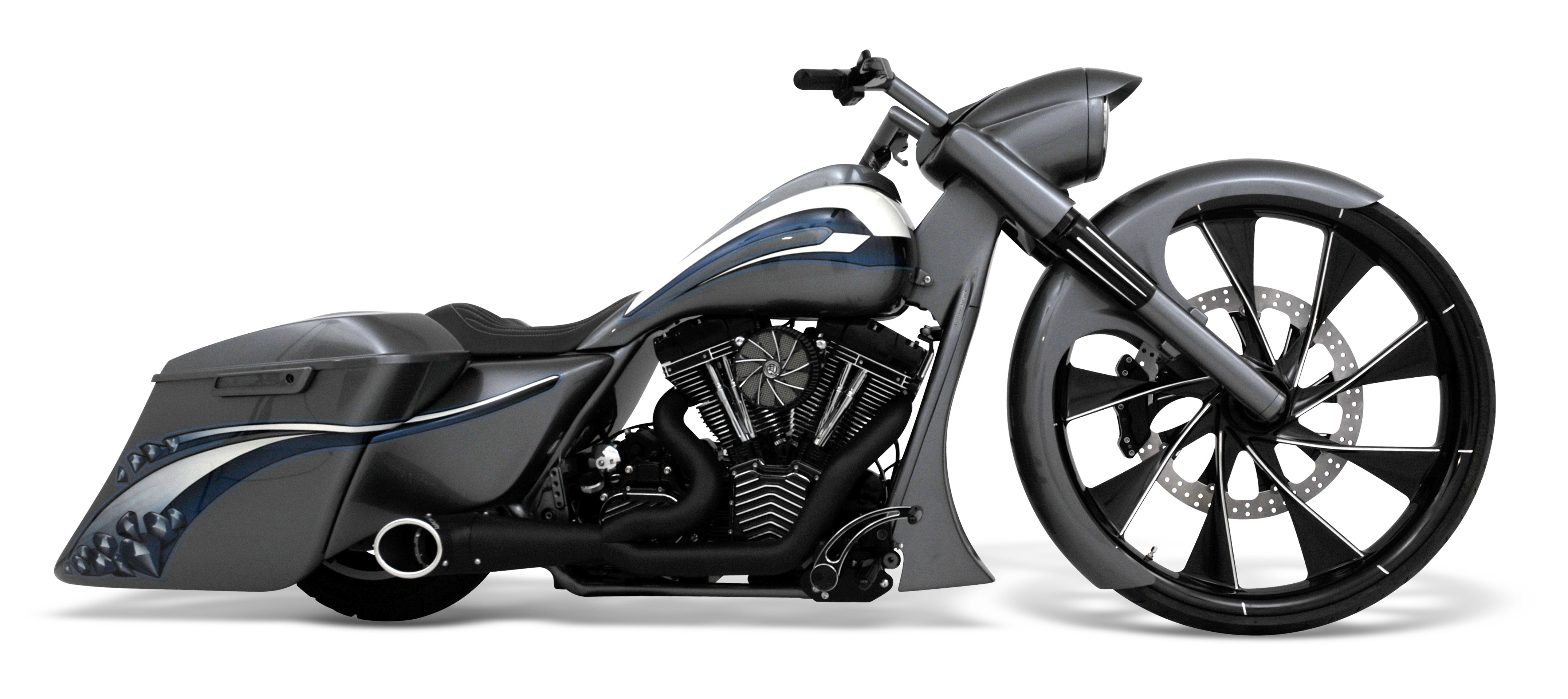 RWD V-Twin RWD-50124 front 30-inch gray bagger with 6.5-inch front rim