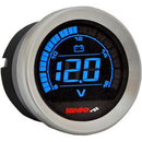 KOSO - REPLACEMENT 2" VOLTOMETER GAUGE - CHROME - '04-13 TOURING-1