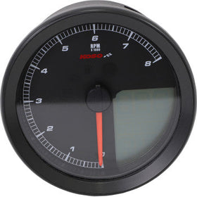 KOSO - HD-04 SPEEDOMETER/ TACHOMETER - BLACK BEZEL