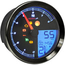 KOSO - HD-04 SPEEDOMETER/ TACHOMETER - BLACK BEZEL-2