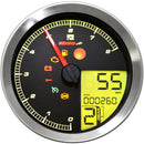 KOSO - HD-04 SPEEDOMETER/ TACHOMETER - SILVER BEZEL-3