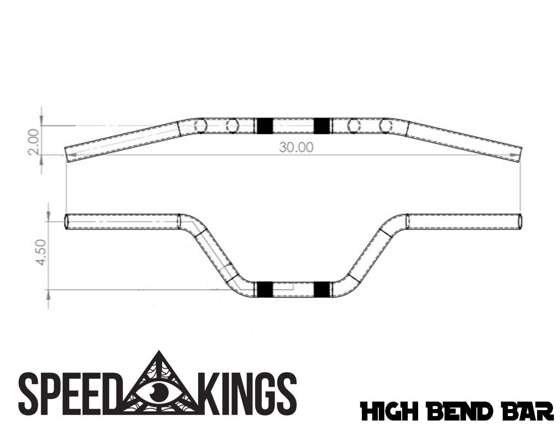 SPEED-KINGS HIGH BEND BAR