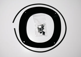 RWD V-Twin LP6 headlight cover with hardware for Baja Designs LP6 FXR fairing