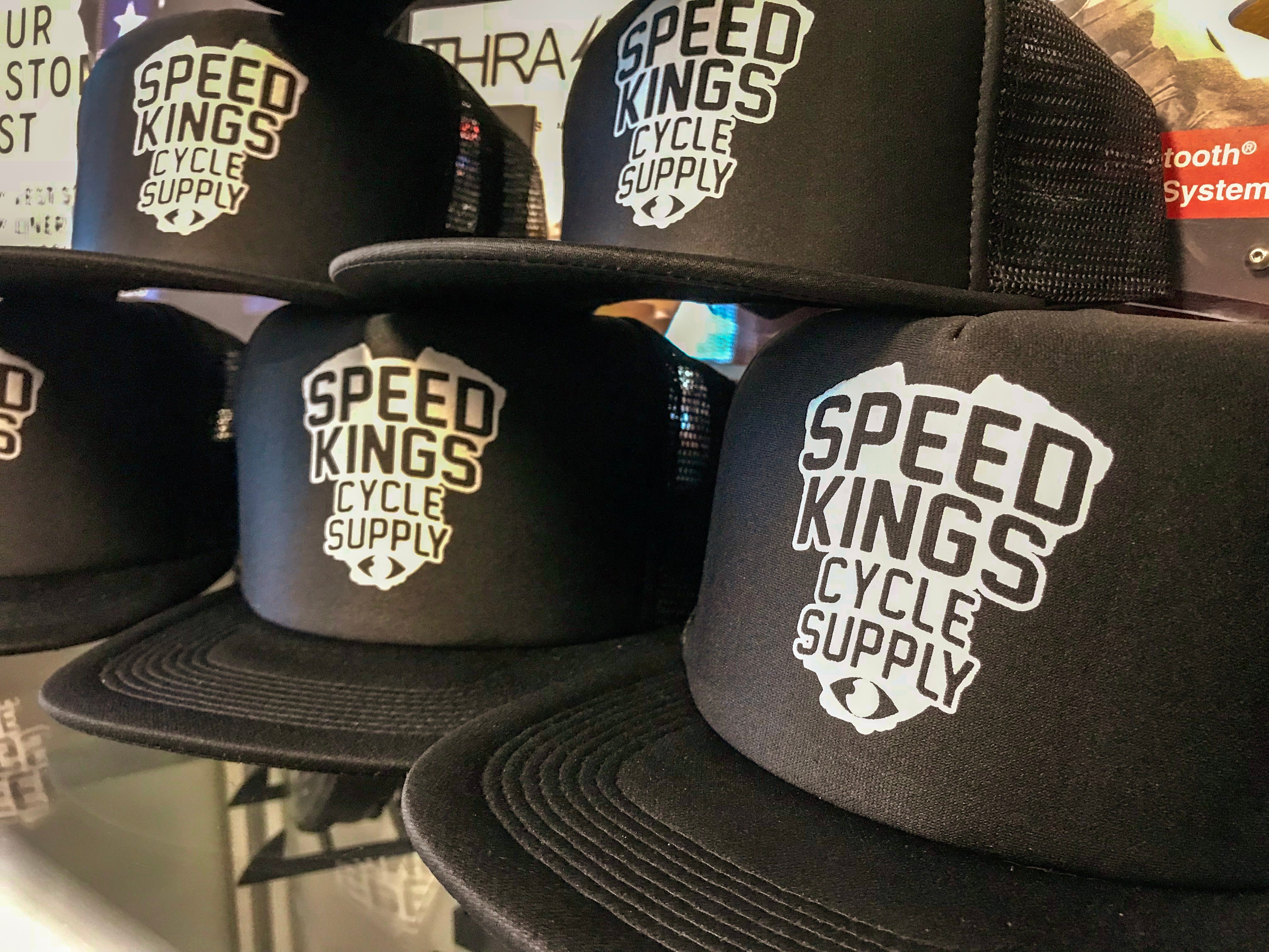 SPEED-KINGS "ENGINE" TRUCKER HAT - 0
