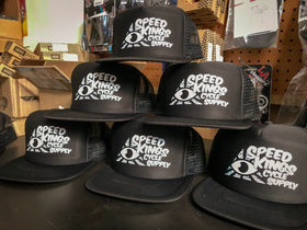 SPEED-KINGS "BURNOUT" TRUCKER HAT - 0