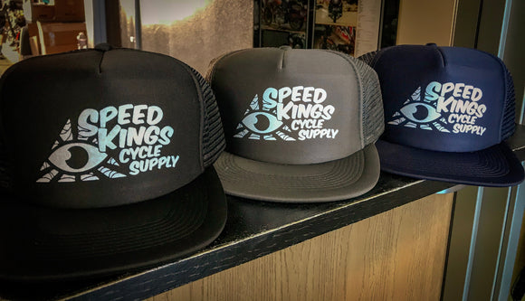 SPEED-KINGS "BURNOUT" TRUCKER HAT