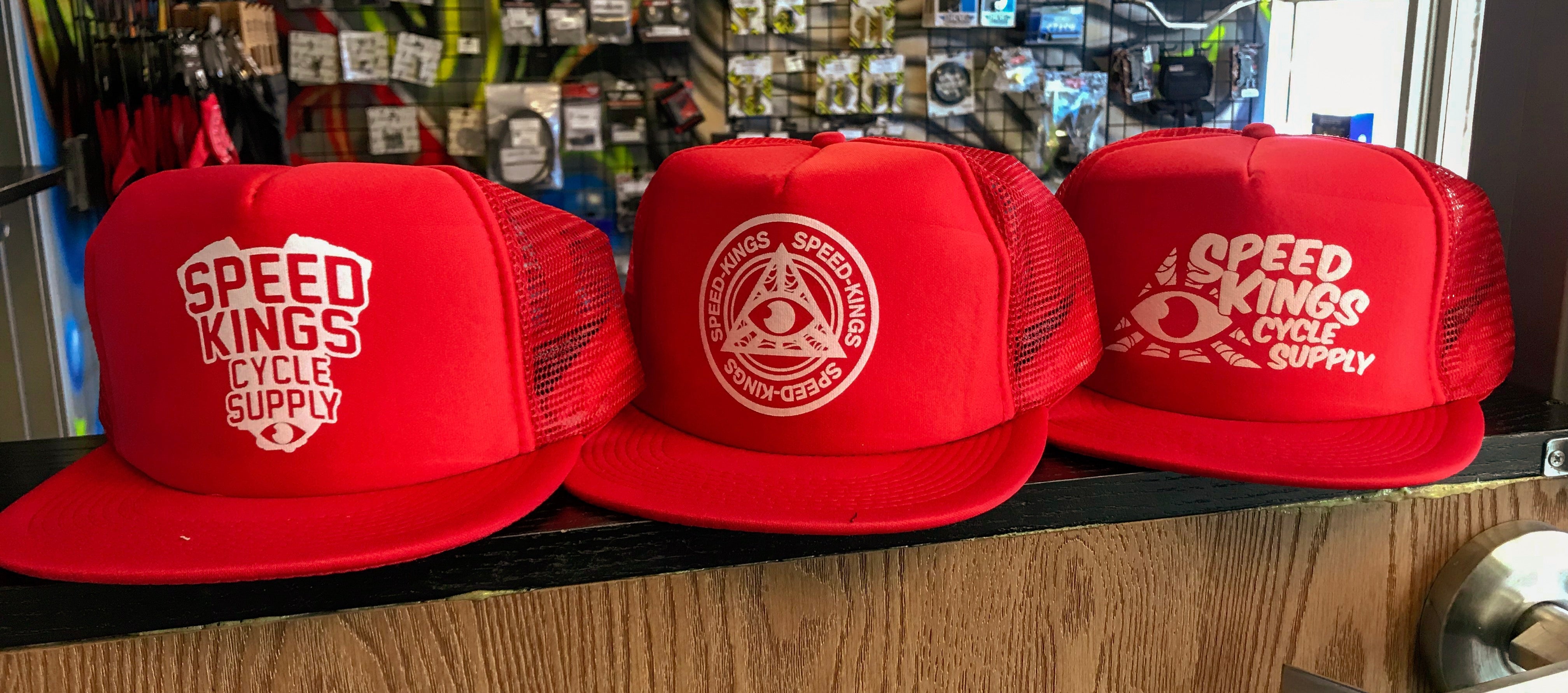 SPEED-KINGS "BURNOUT" TRUCKER HAT