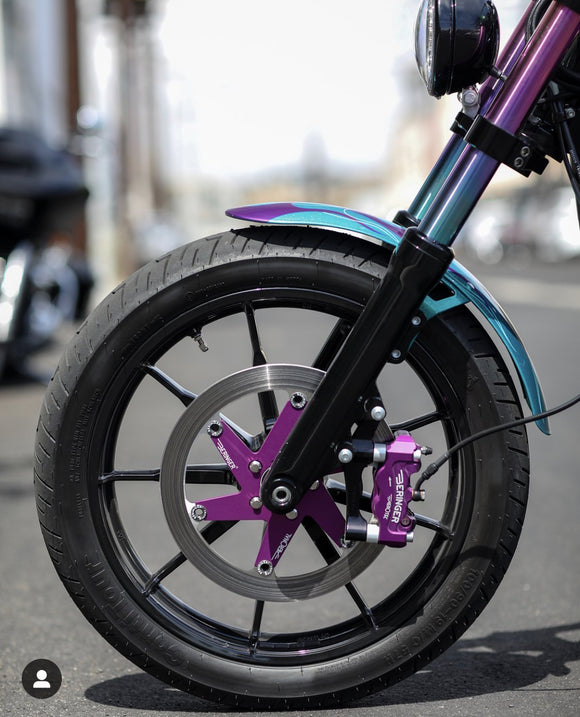 Kraus Front Axial to Radial Caliper Mounts - 100mm