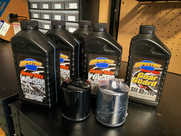 Spectro Oil Change Kit - Twin Cam