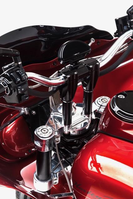 Kraus Isolated Risers (Dyna, Pre-18 Softail, FXR, Sportster)