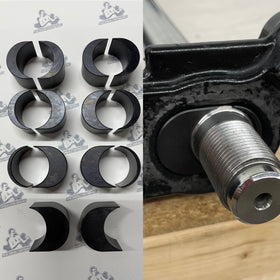 BARE KNUCKLE PERFORMANCE AXLE LOCK KIT FOR HARLEY TOURING MODELS - 0