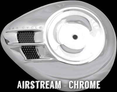 S&S Cycles Stealth Air Cleaner Kit - M8 Motor - 0