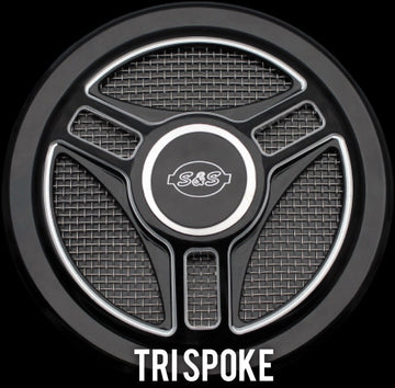 S&S Cycles Stealth Air Cleaner Kit - 08-17 TBW - Dyna