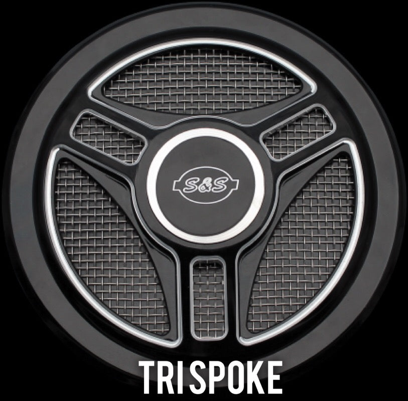 S&S Cycles Stealth Air Cleaner Kit - 01-17 Twin Cam