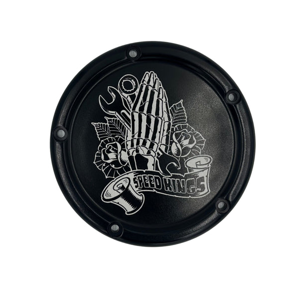 SPEED-KINGS CYCLE TWIN CAM DERBY COVER