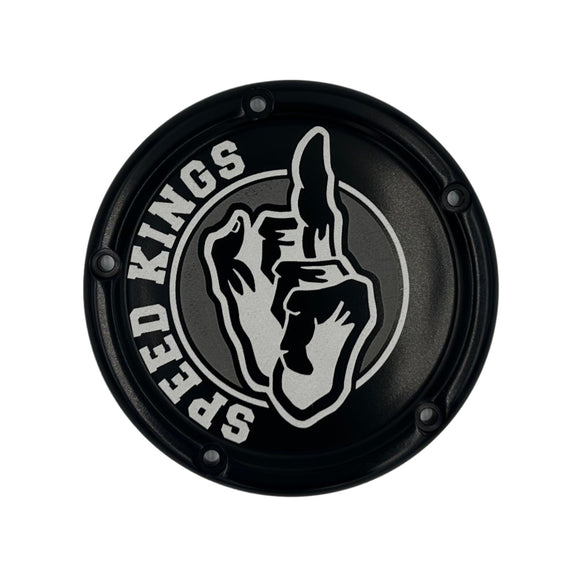 SPEED-KINGS CYCLE TWIN CAM DERBY COVER