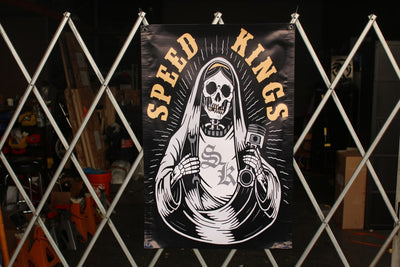 SPEED-KINGS GARAGE BANNERS