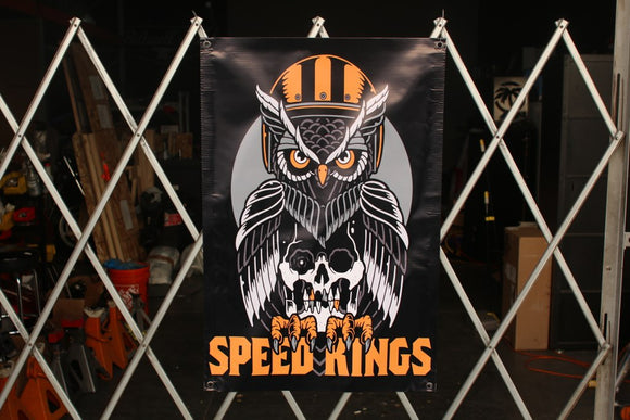 BIRD OF PREY GARAGE BANNER