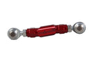 M8 softail brake linkage in red finish for 2018-2025 FXLRS FXLRST Low Rider S ST and M8 Softail Models along with ARP hardware by Speed-Kings Cycle