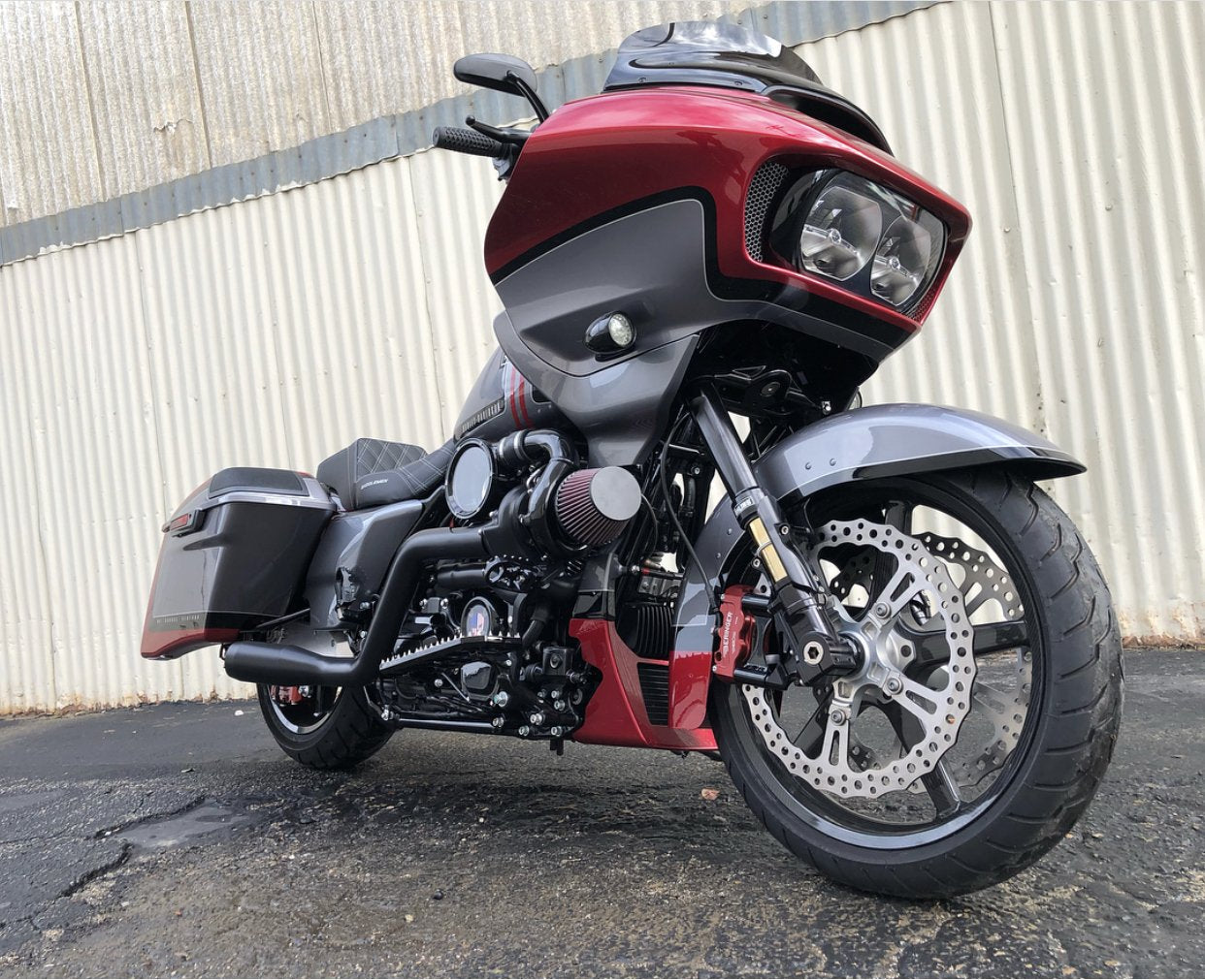 Kraus KRT Touring Inverted Front End Kit - Harley FLH/FLT | SPEED
