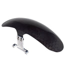 Indian Challenger carbon fiber front fender with aluminum mount, honeycomb finish