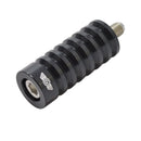 OG Indian Shifter/Brake Peg — Black anodized 6061 T6 aluminum, V-grooved, laser-engraved OG logo