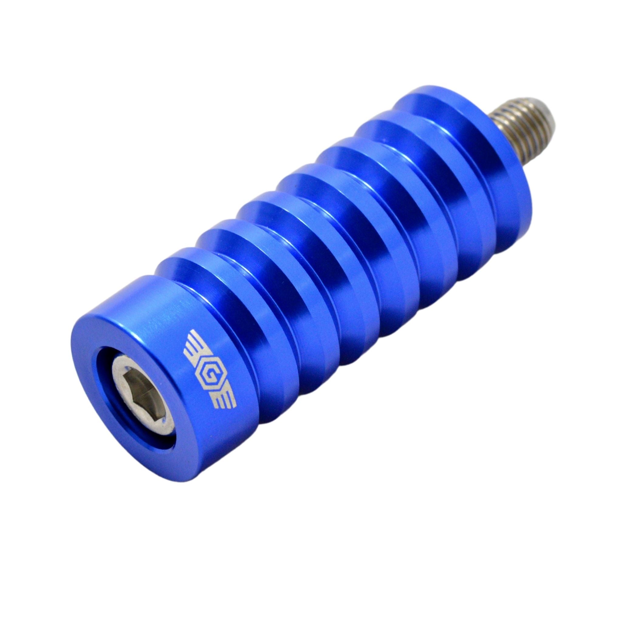 Blue anodized aluminum shifter peg for Indian motorcycles