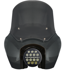 OG Softail Low Rider S Complete T-Sport Fairing Kit - Iron Horse Metallic