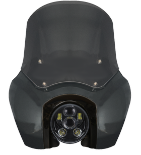 OG Softail Low Rider S Complete T-Sport Fairing Kit - Iron Horse Metallic