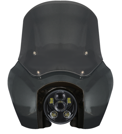 OG Softail Low Rider S Complete T-Sport Fairing Kit - Iron Horse Metallic