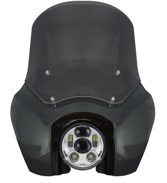 OG Softail Low Rider S Complete T-Sport Fairing Kit - Iron Horse Metallic