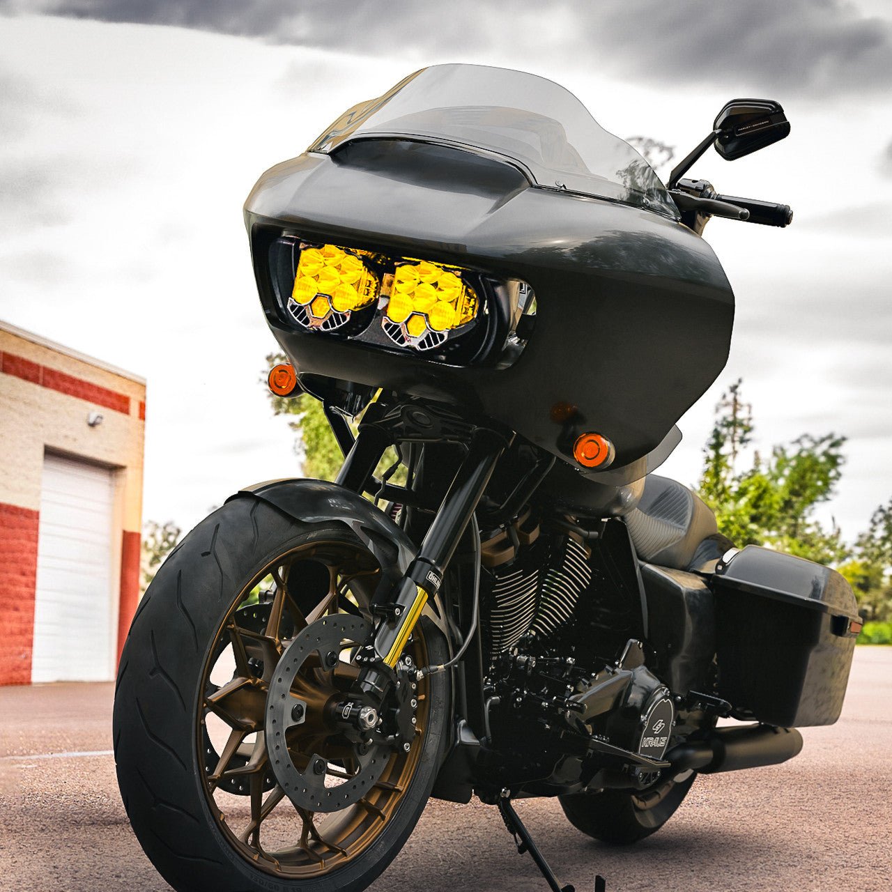 Kraus KRT Touring Inverted Front End Kit - Harley FLH/FLT | SPEED