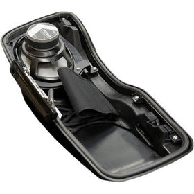 KICKER - SADDLEBAG SPEAKER LIDS - VIVID BLACK - SPEAKERS INCLUDED - 0