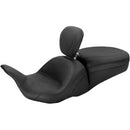 MUSTANG - LOWDOWN 2-UP SEAT WITH DRIVER'S BACKREST - PLAIN - '08-21 TOURING-1