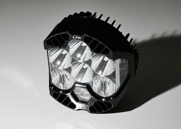 RWD V-Twin Baja Designs LP6 LED driving/combo light with clear lens for FXR fairing