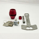 Red Lid Locker Helmet Lock for Harley Davidson Motorcycles