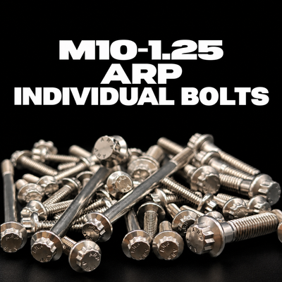 BAMCO M10-1.25 ARP Individual Bolts, ARP stainless steel 12 point bolts sold individually