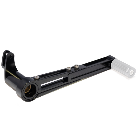 M8 Bagger Touring brake arm - black adjustable billet lever
