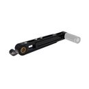 Black adjustable brake arm for M8 Softail motorcycle