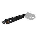M8 Softail adjustable motorcycle brake arm, black anodized