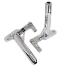 Chrome rear crash bar for M8 Softail