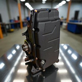 BAMCO ARP stainless-steel bolts in assorted plated finishes on Harley-Davidson M8 oil pan