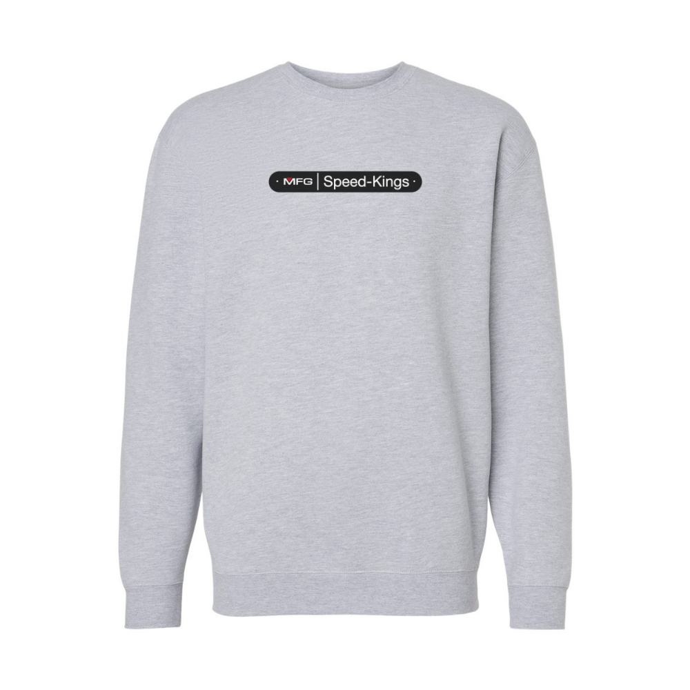 MFG Crewneck Sweatshirt - Heavyweight Heather Grey, 80/20, Classic